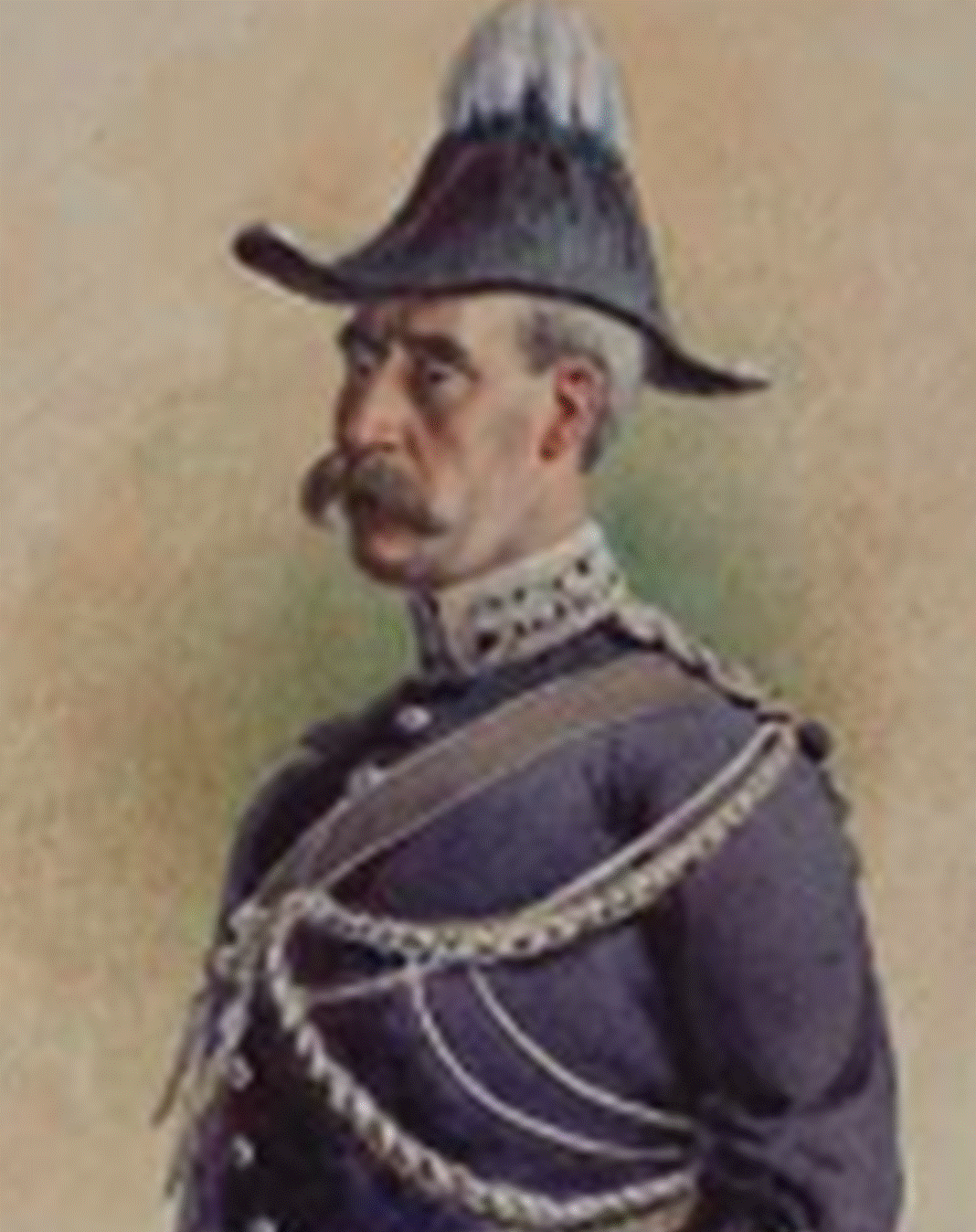 A person in a uniform
Description automatically generated